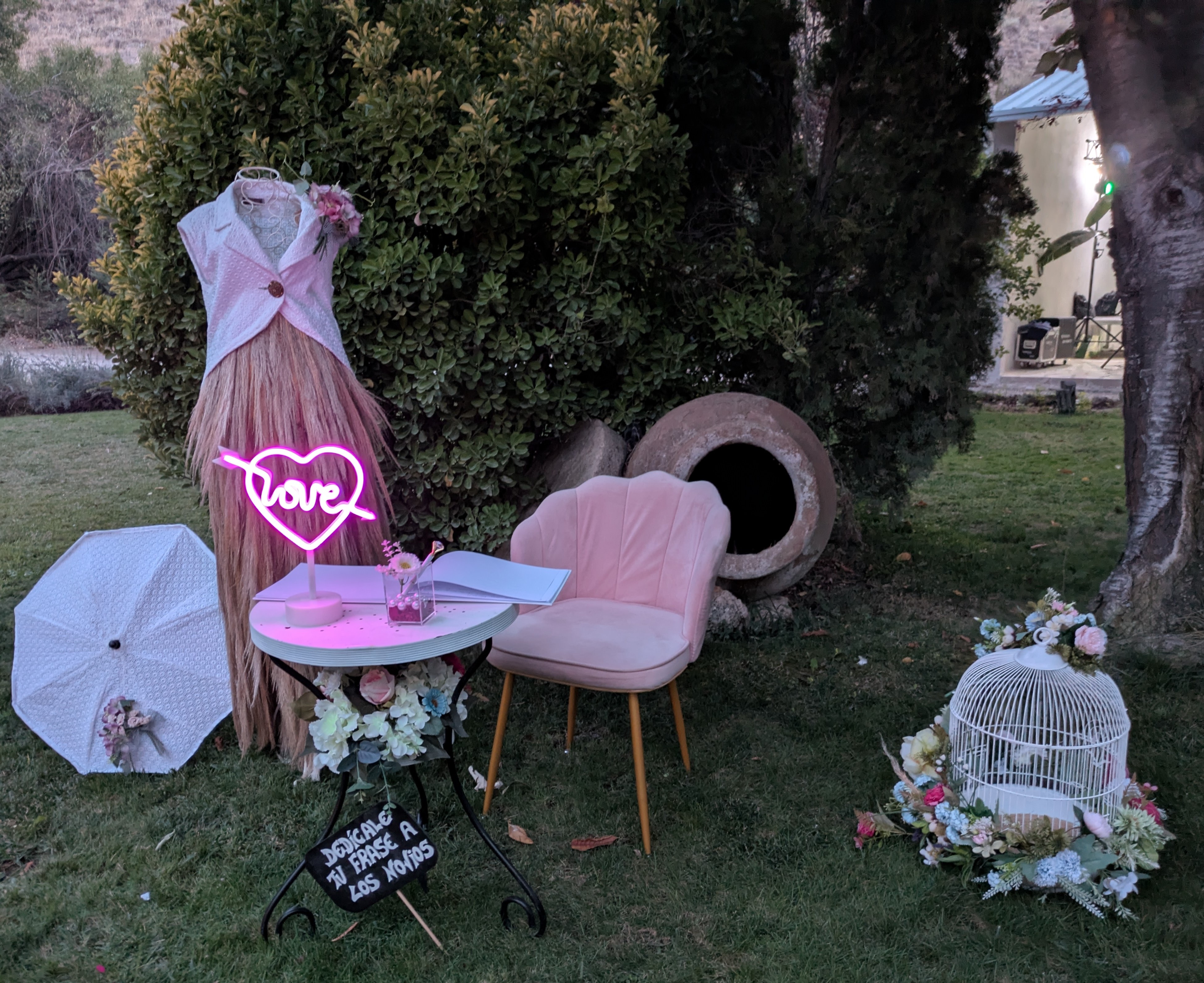 Decoración de banquete de boda