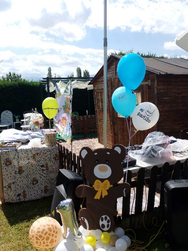 Decoración con globos para cumpleaños